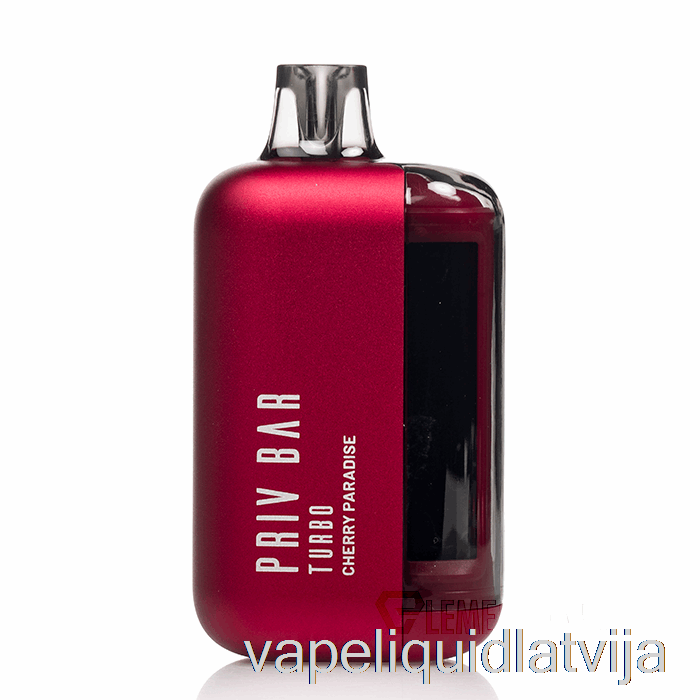 Smok Priv Bar Turbo 15k Vienreizējās Lietošanas Cherry Paradise Vape šķidrums